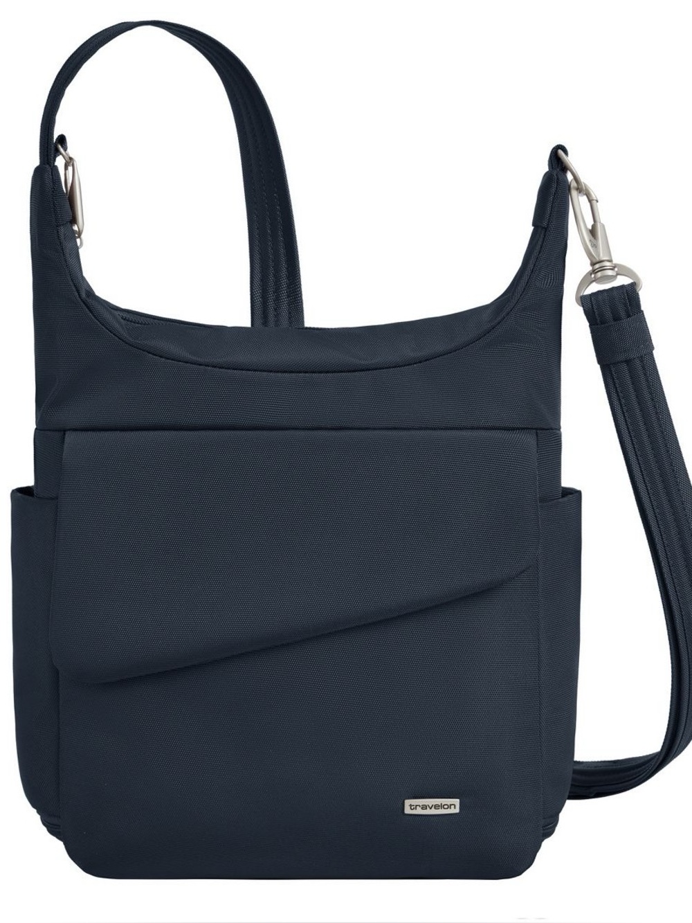 Travelon Anti-Theft Classic Messenger Bag - Black - Picture 1 of 9